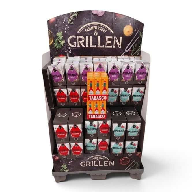 Hovedbilde Caj P. Grillsaus & Marinade Mix Display 3 à ...
