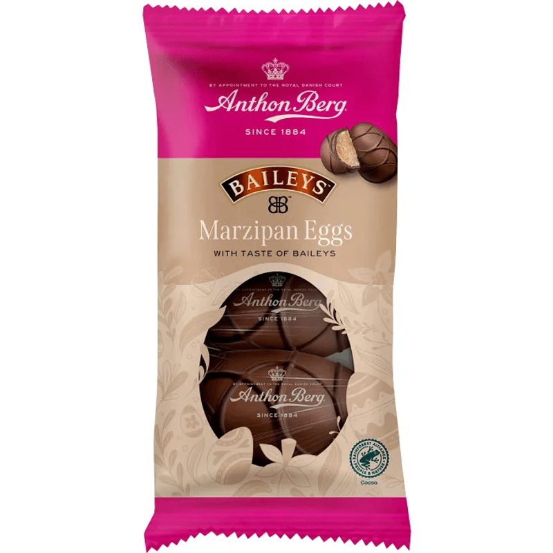 Anthon Berg Marsipaneegg med Baileys 3x30g, 42 stk pr kartong