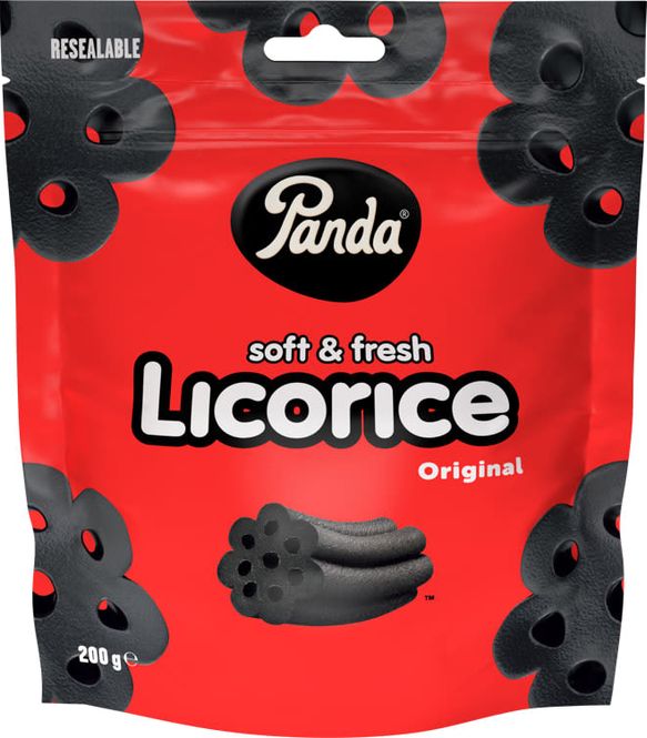 Hovedbilde Panda Soft & Fresh Licorice Original 200g, 18stk ...