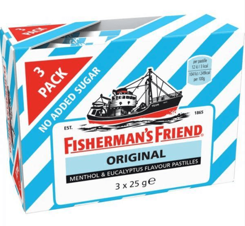 Fisherman's Friend Original Blue 3x25g, 16stk pr kartong