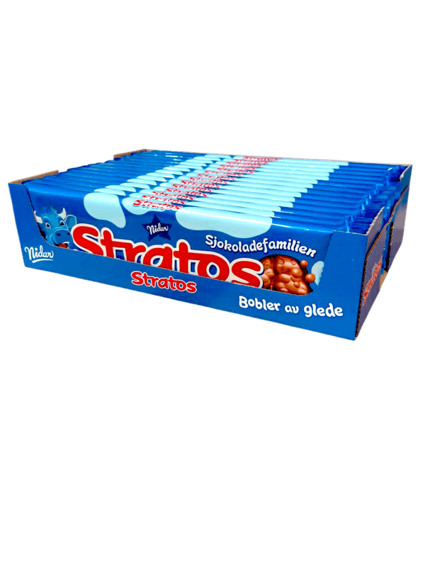 Stratos Sjokoladefamilien 160g, 14stk pr kartonger