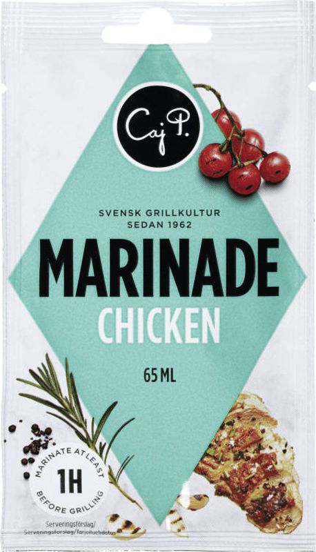 Caj P Marinade chicken 65ml, 20stk pr kartong